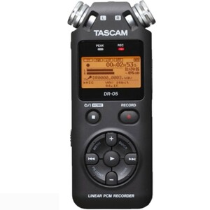 〇送料無料　オリジナル tascam drハンドヘルドプロフェッショナルポータブルデジタルボイスレコーダー mp3 録音機【a1974】