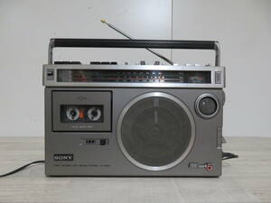 昭和レトロ SONY ソニー 1980 mark5 CF-1980V 3バンドラジカセ カセットレコーダー ラジオ 電源コード付き 非喫煙環境です 追加画像有り 