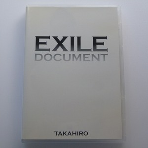 DVD EXILE DOCUMENT TAKAHIRO / DVD 1枚 送料込み