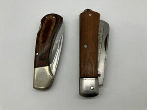 B1-338 ナイフ サバイバルナイフ ポケットナイフ 折畳ナイフ SEKI-JAPAN 日立 安来銅 キャンプ
