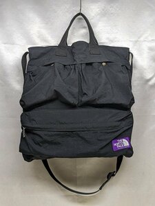 THE NORTH FACE PURPLE LABEL ノースフェイス パープルレーベル CORDURA Ripstop 2Way Bag トートバッグ NN7151N カラー：ブラック