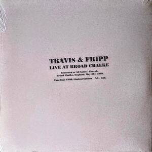 Theo Travis (=Soft Machine) & Robert Fripp (King Crimson) Live At Broad Chalke 手書き番号入り250枚限定アナログ・レコード