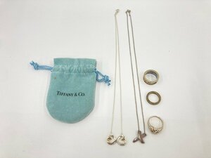 アクセサリー　５点　おまとめ　TIFFANY&Co./GUCCI　ネックレス　リング【CDAY4033】