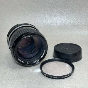 2-203） ニコン Nikon NIKKOR 85mm F2 レンズ