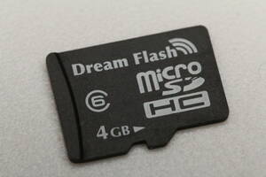 4GB microSDHCカード Dream Flash