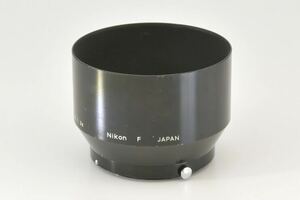 ニコン Nikon f＝10.5cm 1:2.5 f＝13.5cm 1:3.5 F刻印付 メタルレンズフード　純正
