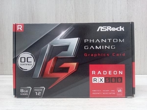 ジャンク ASRock グラフィックボード PHANTOM GAMING RADEON RX580