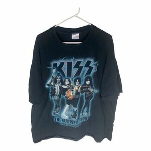 Vintage KISS The Farewell Tour 1973-2000 T-Shirt XXL Ted Nugent Skid Row 海外 即決