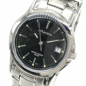 未使用 CITIZEN シチズン sharex 腕時計 レディース クオーツ ステンレス 黒文字盤 GN-4 S-9 不動品