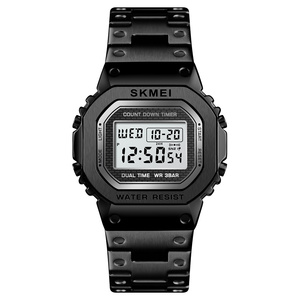 30m防水 ダイバーズウォッチ デジタル腕時計 ステンレス スポーツ ブラック黒CASIOカシオG-SHOCKではありません