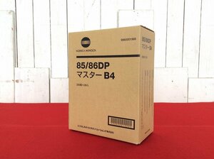 【未使用品/KONICA MINOLTA/コニカミノルタ/純正品/マスター/B4/(85/86DP)/250版×1本】OA事務