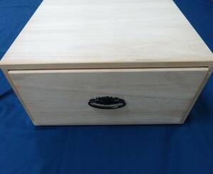 (な-Y-1304) 収納 ケース 木箱 衣装 ケース 75cm×40cm×21cm 箱 引き出し 木製箱 中古品