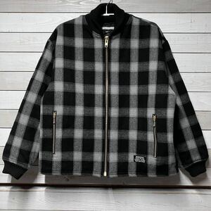 SIZE L NEIGHBORHOOD BUFFALO CHECK WOOL JACKET ネイバーフッド バッファロー チェック ウール ジャケット