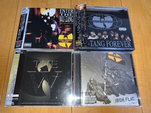 【中古CD】ウータン・クラン / Wu-Tang Clan アルバム4作品 / Enter The Wu-Tang (36 Chambers) / Wu-Tang Forever / The W / Iron Flag