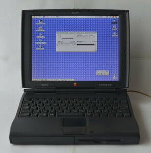 PowerBook 1400c TFT液晶モデル 117MHz 16MB/1GB/FDD 液晶ヒンジ回転抵抗減衰