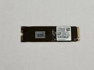  使用時間：550時間☆SAMSUNG 中古 M.2 SSD NVMe MZVLQ256HAJD-000H1 256GB CDI正常確認済み 良品