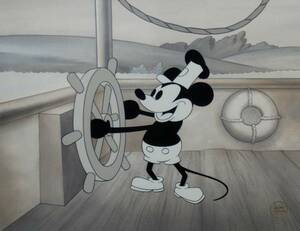 ディズニー ミッキーマウス 原画 セル画 限定 レア Disney