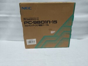 NEC　98note 用　純正　110ピン ⇔ アンフェノール50ピン (SCSI)　FDDケーブル　PC-9801n-15　フロッピーディスク増設ケーブル
