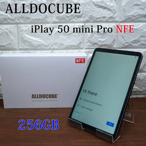 中古美品!! ALLDOCUBE iPlay 50 mini Pro NFE 256GB 8.4インチ Android13 Helio G99 8コアCPU ミニタブレットPC GPS 4G+Wi-Fi SIMフリー