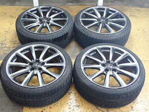 USE20 レクサス ＩＳ－Ｆ　純正19インチ/BBS　8J+45 9J+55 PCD114.3 5H スタッドレスタイヤ225/40R19