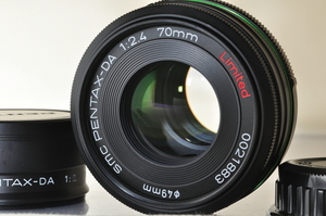 ★★極上品 PENTAX HD PENTAX-DA 70mm F2.4 Limited ブラック Lens ♪♪#1919EX