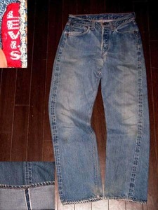 j849)LEVIS501ビッグE　赤耳のアタリバッチリ！ヴィンテージ