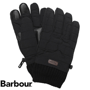 バブアー Barbour グローブ 手袋 メンズ サイズL MGL0110 BK31 新品