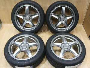 B186 軽量 鍛造 Prodrive プロドライブ GC-05A 17X7J+48 PCD100 215/45R17 プリウス30 20 PHV 86 BRZ FT86 スバル ウィッシュ アリオン