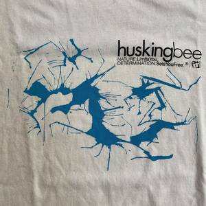 HUSKING BEE AIR JAM 2000 Mサイズ Tシャツ Hi-STANDARD ハイスタ Ken Yokoyama BRAHMAN LOW IQ 01 BACK DROP BOMB ハスキン