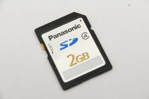 2GB SDカード　Panasonic パナソニック　4