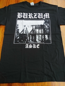 BURZUM coming soon to a church near you! Tシャツ aske 黒M / mayhem darkthrone xasthur Sunn O))) nachtmystium bathory blasphemy