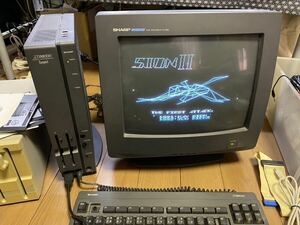 SHARP X68000 Compact XVI 不具合有り　他色々SC-55mkⅡ等