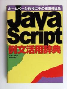 ホームページ作りにそのまま使えるJavaScript例文活用辞典