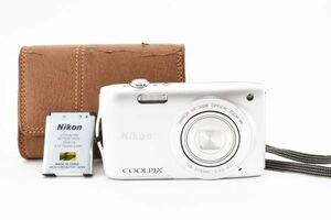 【極上品】Nikon ニコン COOLPIX S3300 シルバー コンパクトデジタルカメラ #679