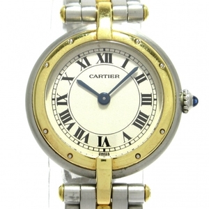Cartier(カルティエ) 腕時計 パンテール ヴァンドームSM レディース SSK18YG/1ロウ アイボリー