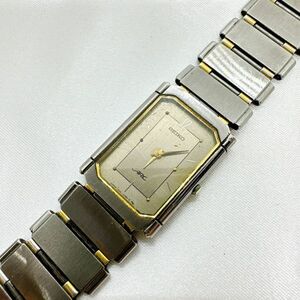 A2404-13-4 １円スタート クオーツ　稼働品　SEIKO　ARC　セイコーARC　メンズ腕時計　シルバー　アンティークウォッチ