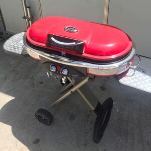 refle● 動作未確認　コールマン Coleman ROADTRIP Grill LXE-JII グリル コンロ キャンプ　アウトドア　現状品　中古　現地引取限定