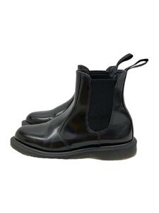 Dr.Martens◆ドクターマーチン/サイドゴアブーツ/UK4/ブラック/黒/レザー/AW06 CK09R