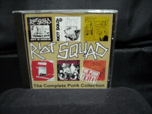 輸入盤CD/RIOT SQUAD/ライオットスクアッド/THE COMPLETE PUNK COLLECTION/80年代UKハードコアパンクHARDCORE PUNKOi!パンクスキンズSKINS