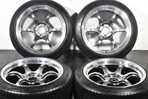 ☆アドバンレーシング RG-D2 18インチ☆PCD120 9.5J +35☆ミシュラン PS4☆245/40R18☆ホンダ FK2 FK8 FL5 シビック タイプR BMW☆