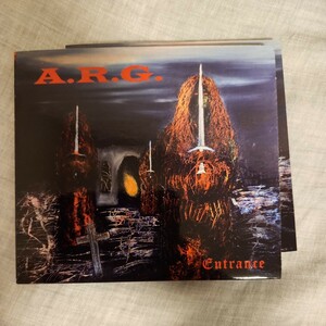 ☆　A．R．G ENTRANCE 300枚限定GOLD CD　2021年再発リマスター盤+BONUS ARGスラッシュメタル　ハードロック ヘビーメタルAIRDASH STONE CD