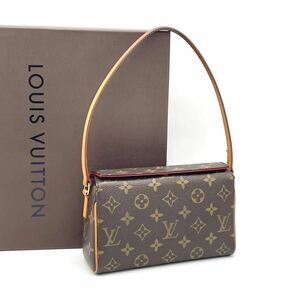 1円 良品 LOUIS VUITTON ルイヴィトン モノグラム レシタル ショルダーバッグ ハンドバッグ M51900