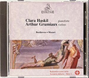 CD/ ハスキル・グリュミオー〜ベートーヴェン、モーツァルト