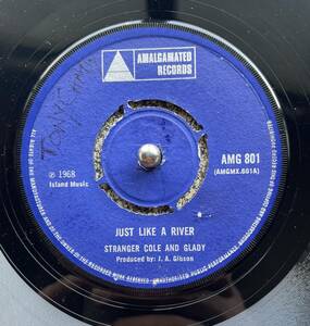 ★試聴 オリジナル [Stranger Cole & Glady /Just Like A River] [the leaders / hope someday] 7inch