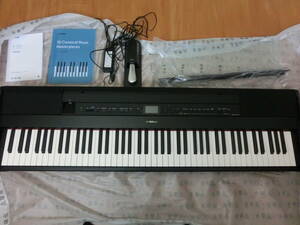 美品 中古品 保管品 動作確認済 YAMAHA ヤマハ DIGITAL PIANO 電子ピアノ P-525B 2023年製/激安1円スタート