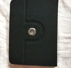 月末SALE SANDATE PU レザーケース カバー 6インチ 黒 手帳型