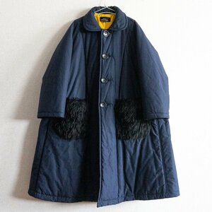 【2020AW】tricot COMME des GARCONS 【中綿 丸襟 コート】M トリコ コムデギャルソン 2403424