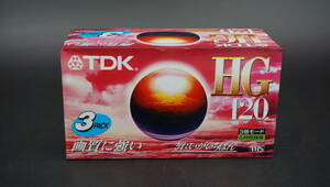 【送料710円】TDK　HG　120　3PACK　T-120HGRX3　VHS　ビデオテープ　(SX9027
