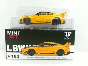 TSMモデル ミニGT 1/64 LB シルエットワークス GT ニッサン 35GT-RR Ver.1 イエロー 右ハンドル (4246-122)