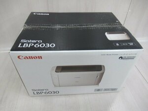 ア15318※ 未使用品 CANON【 LBP6030 】キャノン Satera コンパクトA4モノクロレーザープリンター